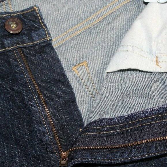 Mens TOMMY HILFIGER DENIM Jeans Slim Fit Dark Wash Straight Leg - Picture 7 of 9